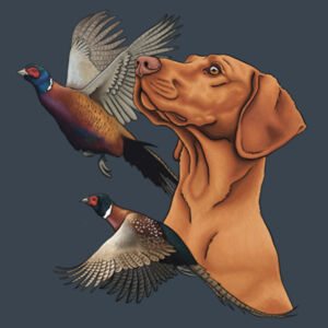 Pheasant Hunter - AS Colour Mens Stencil Hoodie Design