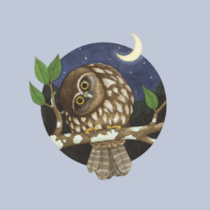 Ruru || Morepork - AS Colour Womens Classic Tee Design