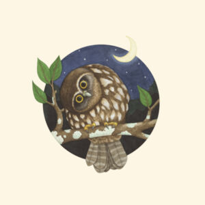 Ruru || Morepork - AS Colour Parcel Tote Design