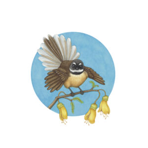 Pīwakawaka || Fantail - AS Colour Kids Classic T shirt Design