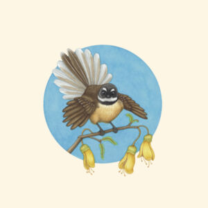 Pīwakawaka || Fantail - AS Colour Parcel Tote Design