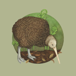 Kiwi - AS Colour Womens Stencil Hood Design