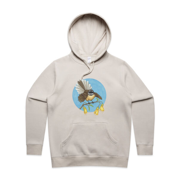 Pīwakawaka || Fantail - AS Colour Womens Stencil Hood Thumbnail