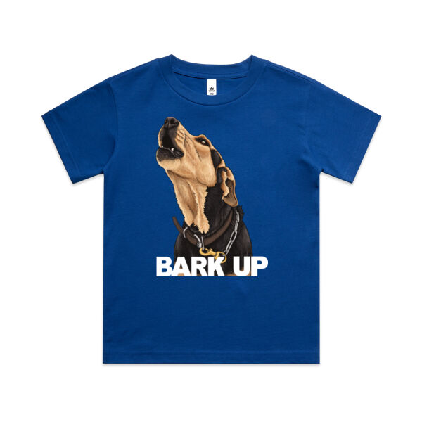 Huntaway Bark Up #1 - AS Colour Kids Classic T shirt Thumbnail