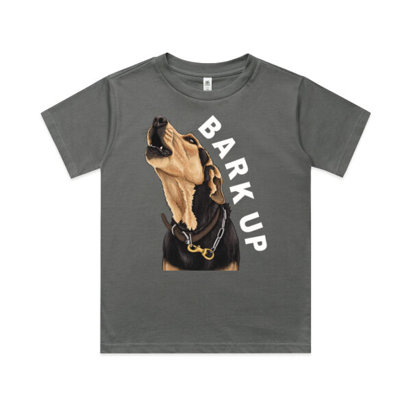 Huntaway Bark Up #2 - AS Colour Kids Classic T shirt Thumbnail