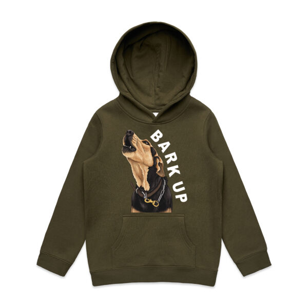 Huntaway Bark Up #2 - AS Colour Kids Supply Hoodie Thumbnail