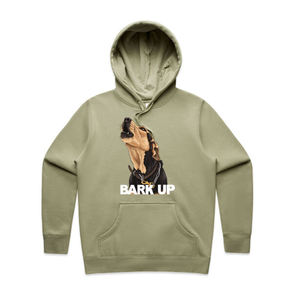 Huntaway Bark Up #1 - AS Colour Womens Stencil Hood Thumbnail