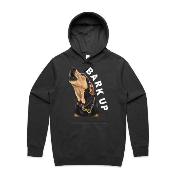 Huntaway Bark Up #2 - AS Colour Mens Stencil Hoodie Thumbnail