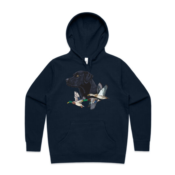 Duck Hunter - AS Colour Womens Stencil Hood Thumbnail