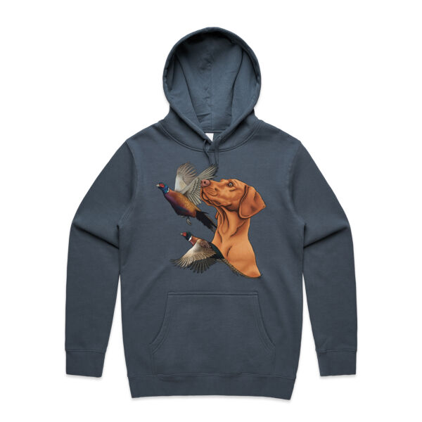Pheasant Hunter - AS Colour Mens Stencil Hoodie Thumbnail