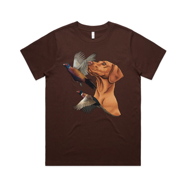 Pheasant Hunter - AS Colour Womens Classic Tee Thumbnail