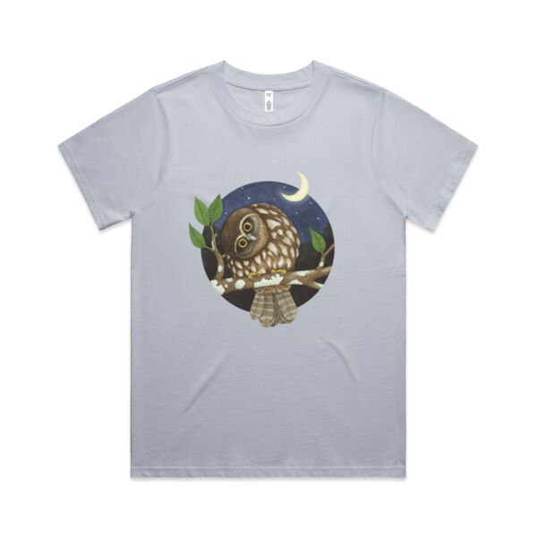 Ruru || Morepork - AS Colour Womens Classic Tee Thumbnail